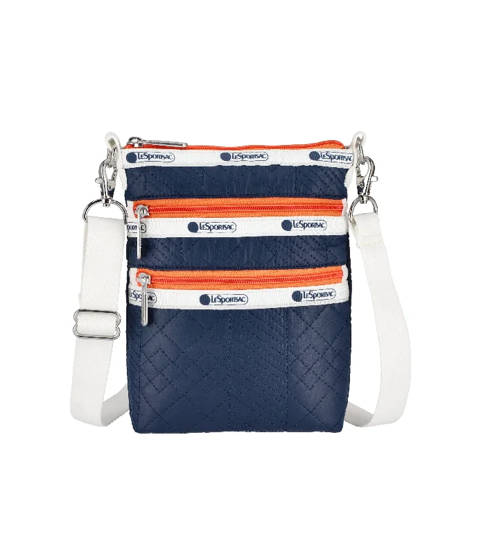 3-Zip Crossbody