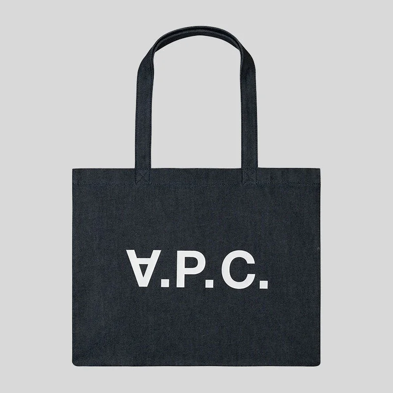 A.P.C. Daniela Unisex Shopping Tote Bag Indigo COCSXM61446U