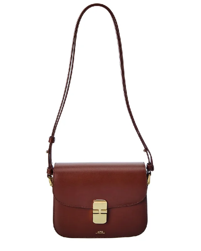 A.P.C. Grace Leather Shoulder Bag