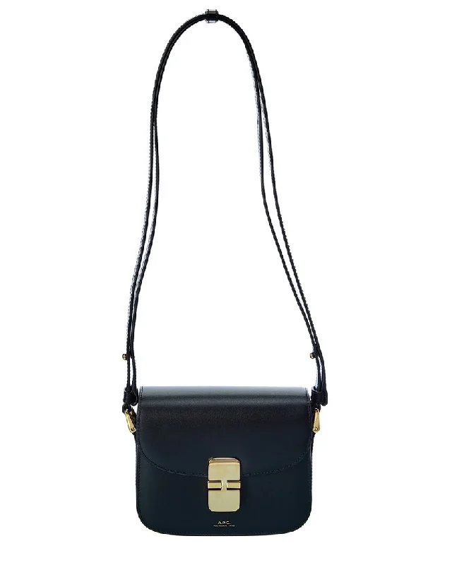 A.P.C. Grace Mini Leather Shoulder Bag