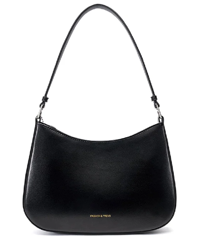 Adele Berto Leather Shoulder Bag