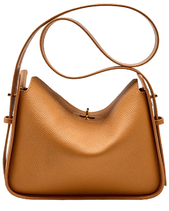 Adele Berto Leather Shoulder Bag