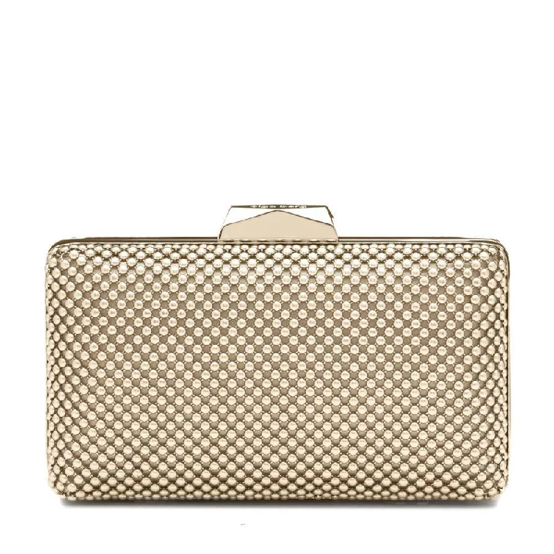 NATASHA Ball Mesh Clutch