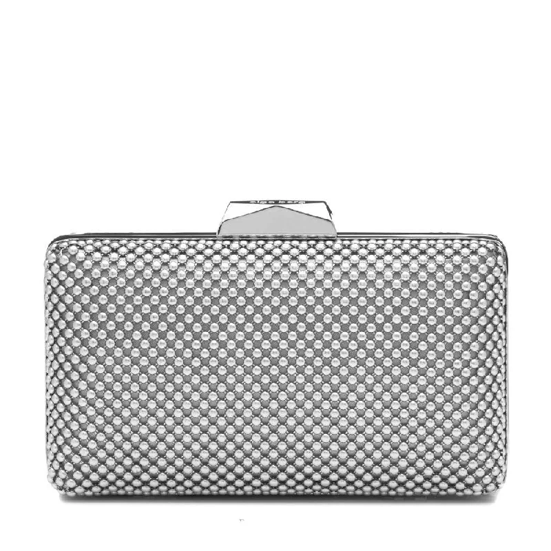 NATASHA Ball Mesh Clutch