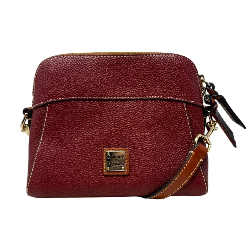 Cameron Pebbled Leather Crossbody Designer By Dooney And Bourke, Size: Medium