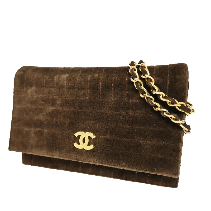 Chanel  Suede Shoulder Bag (Pre-Owned)