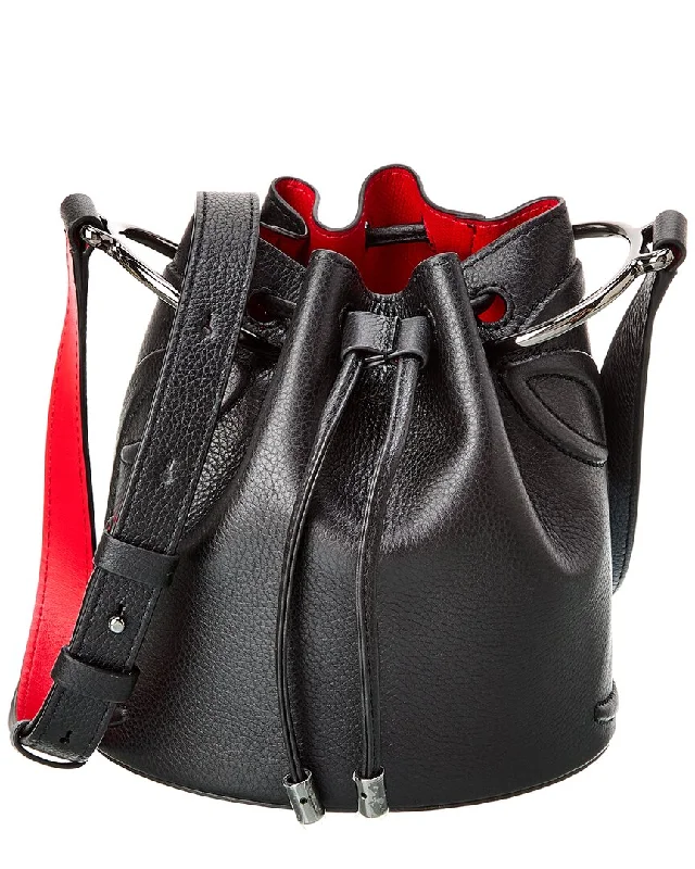 Christian Louboutin By My Side Leather Bucket Bag