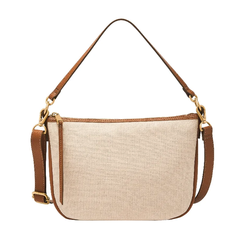 Fossil Women's Skylar Cotton and Linen Crossbody