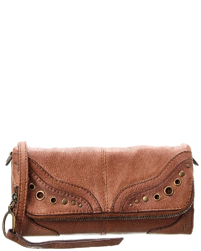 Frye Zuri Leather Wallet Crossbody