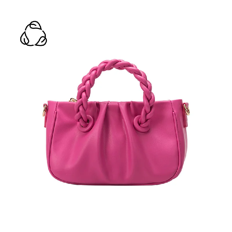 Gracelyn Fuchsia Recycled Vegan Crossbody Bag - FINAL SALE