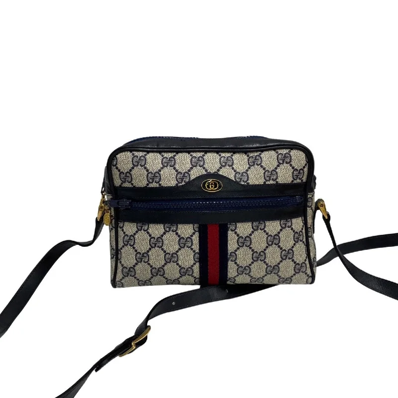 Gucci Ophidia Shoulder Bag  Canvas Shoulder Bag (Pre-Owned)