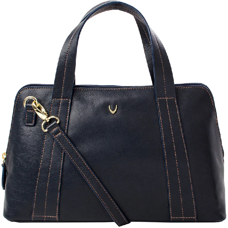 Hidesign Cerys Leather Satchel Black