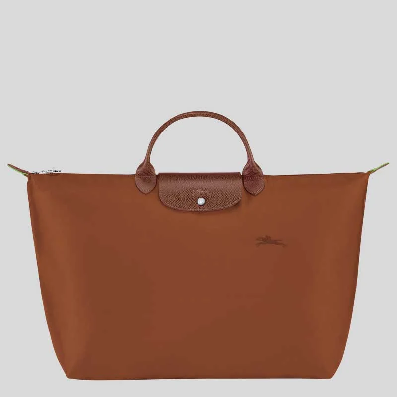 LONGCHAMP Le Pliage Green S Travel Bag Cognac L1624919