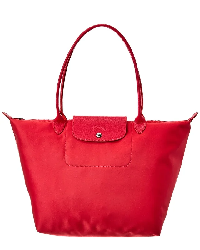 Longchamp Le Pliage Neo Large Nylon Long Handle Tote