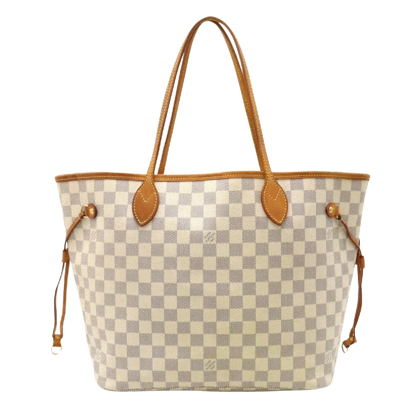 Louis Vuitton Neverfull Mm  Canvas Shoulder Bag (Pre-Owned)