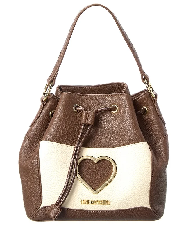 Love Moschino Colorblocked Bucket Bag