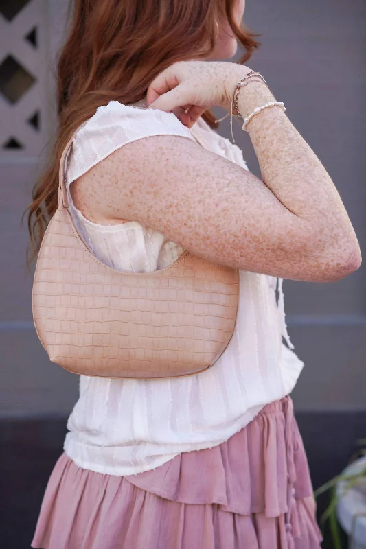 Margot Shoulder Bag In Beige