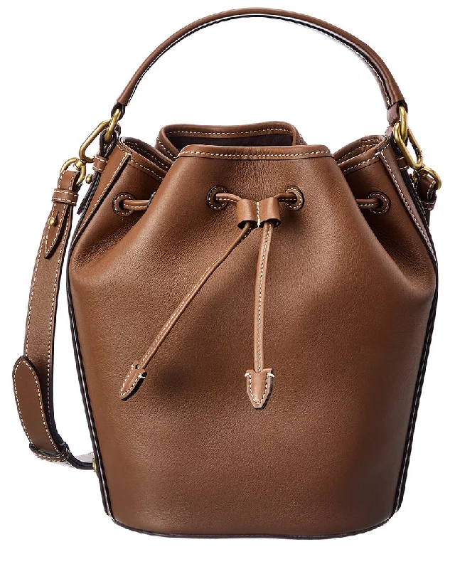 Michael Kors Collection Leather Bucket Bag