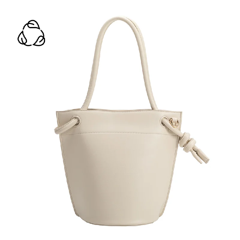 Miriam Ivory Small Recycled Vegan Top Handle Bag - FINAL SALE