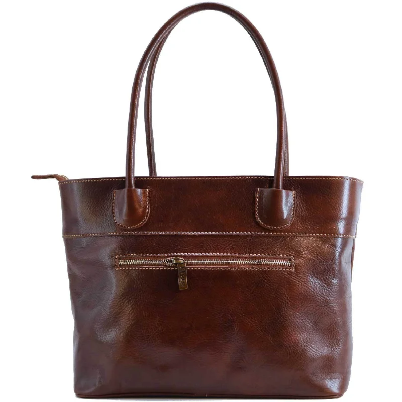 Floto Leather Napoli Shoulder Bag