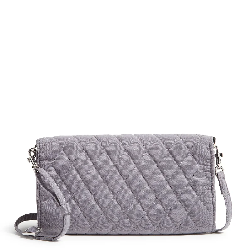 Outlet Microfiber Wallet Crossbody