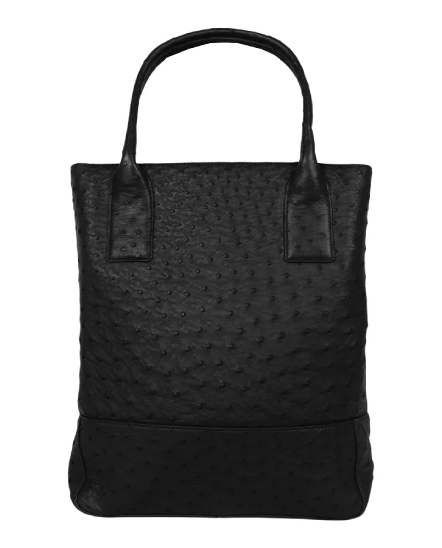 Pebbled Leather Tote Bag