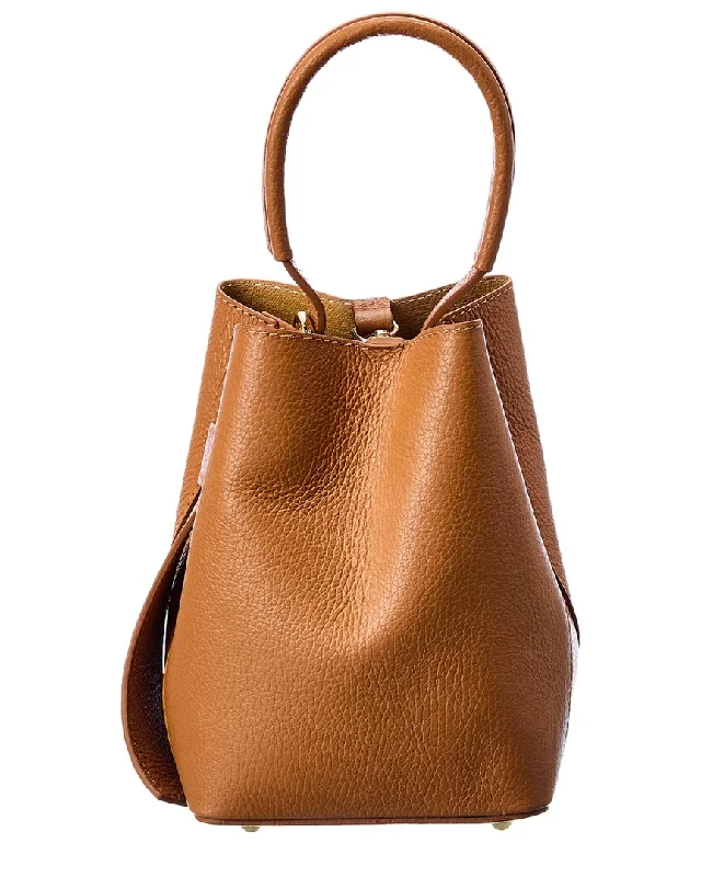 Persaman New York Elain Leather Bucket Bag