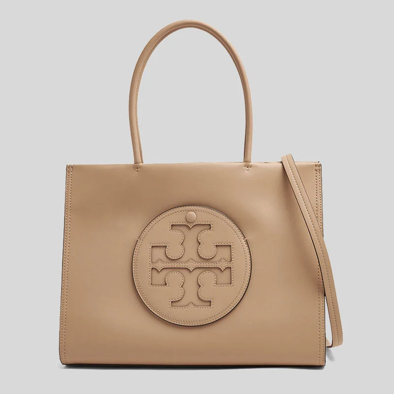 TORY BURCH Small Ella Bio Tote Bag Light Sand 145612