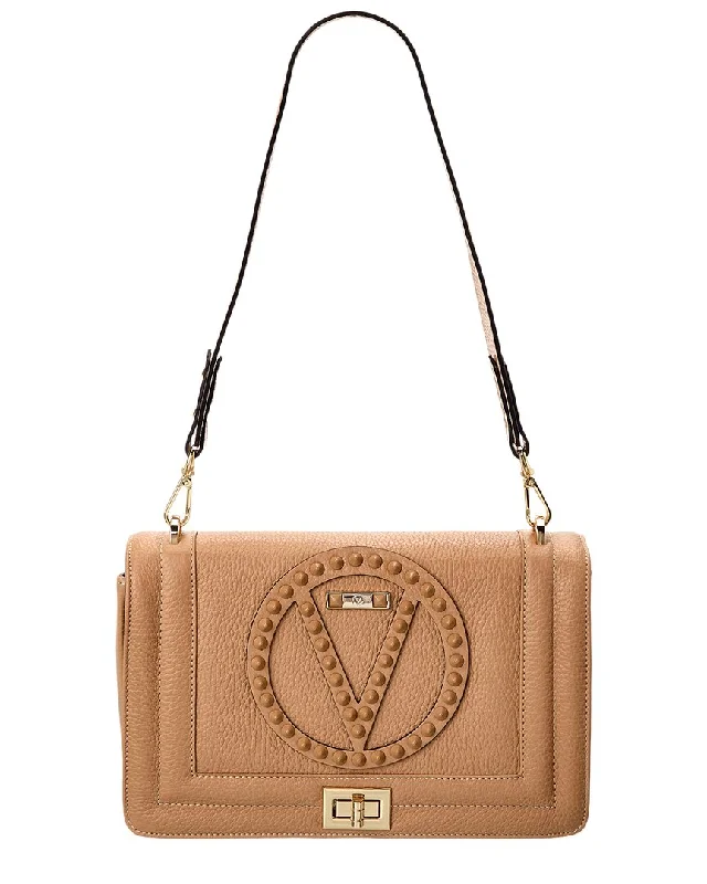 Valentino by Mario Valentino Alice Rock Leather Shoulder Bag