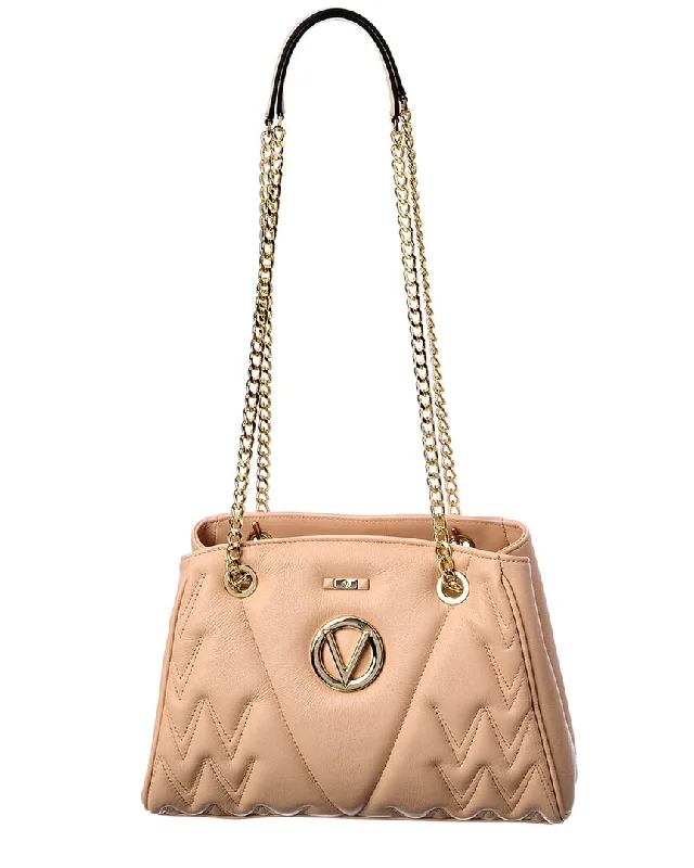 Valentino by Mario Valentino Angelina Victory Leather Shoulder Bag