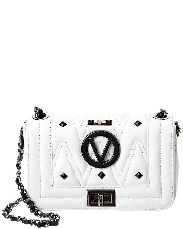 Valentino by Mario Valentino Beatriz Diamond Leather Shoulder Bag