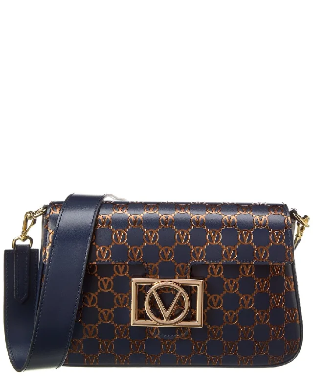 Valentino by Mario Valentino Florence Monogram Leather Shoulder Bag