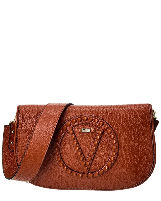 Valentino by Mario Valentino Hilat Rock Leather Shoulder Bag