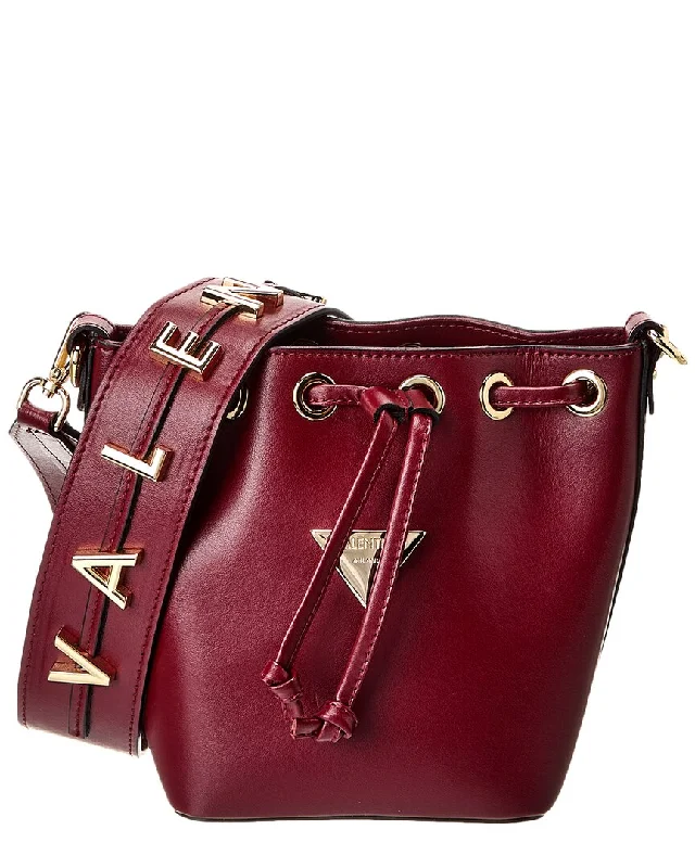 Valentino by Mario Valentino Jules Valent Leather Bucket Bag