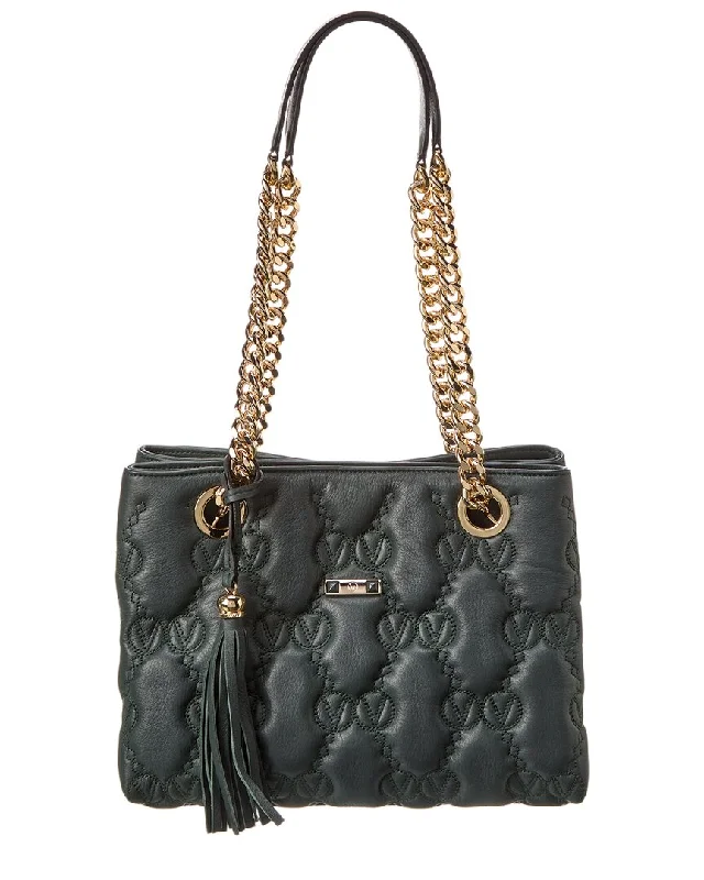 Valentino by Mario Valentino Kali Matelasse Leather Shoulder Bag