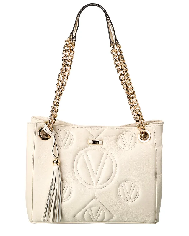 Valentino by Mario Valentino Luisa Magnus Signature Leather Shoulder Bag