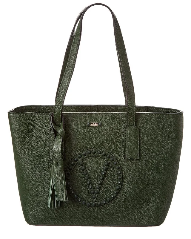 Valentino by Mario Valentino Prince Rock Leather Tote