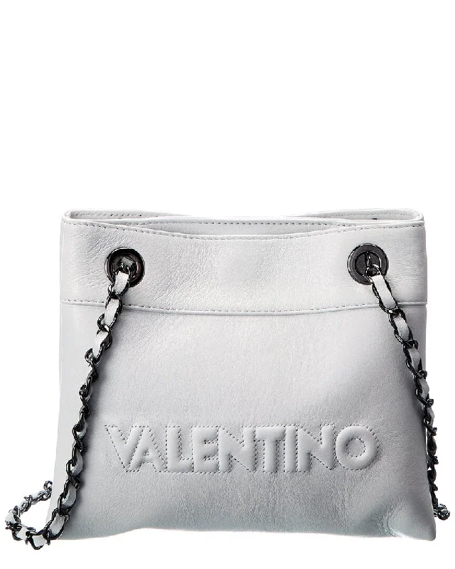 Valentino by Mario Valentino Rita Embossed Leather Shoulder Bag