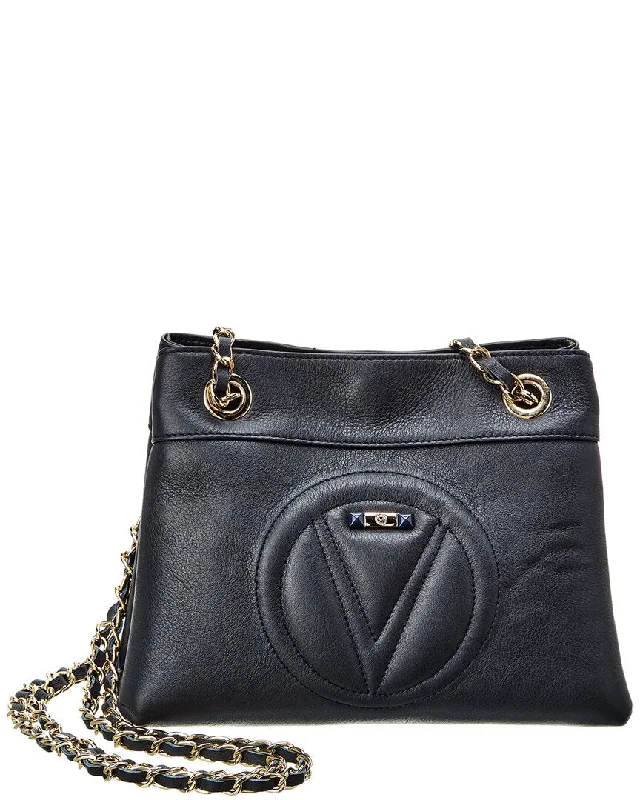 Valentino by Mario Valentino Rita Signature Leather Shoulder Bag