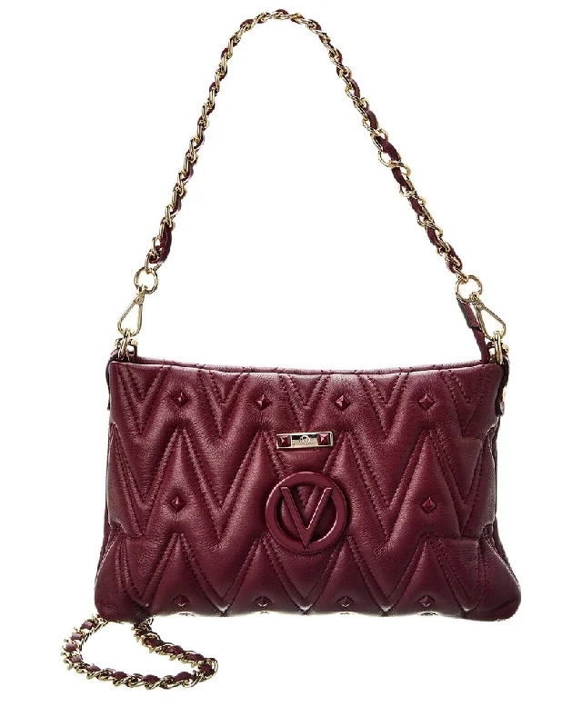 Valentino by Mario Valentino Vanille Diamond Leather Shoulder Bag