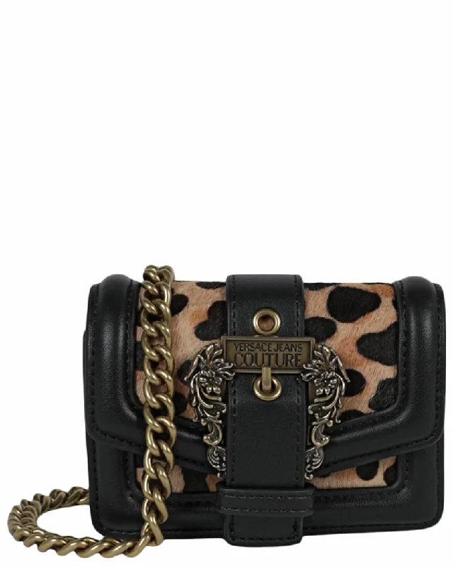 Versace Jeans Couture Leather Shoulder Bag