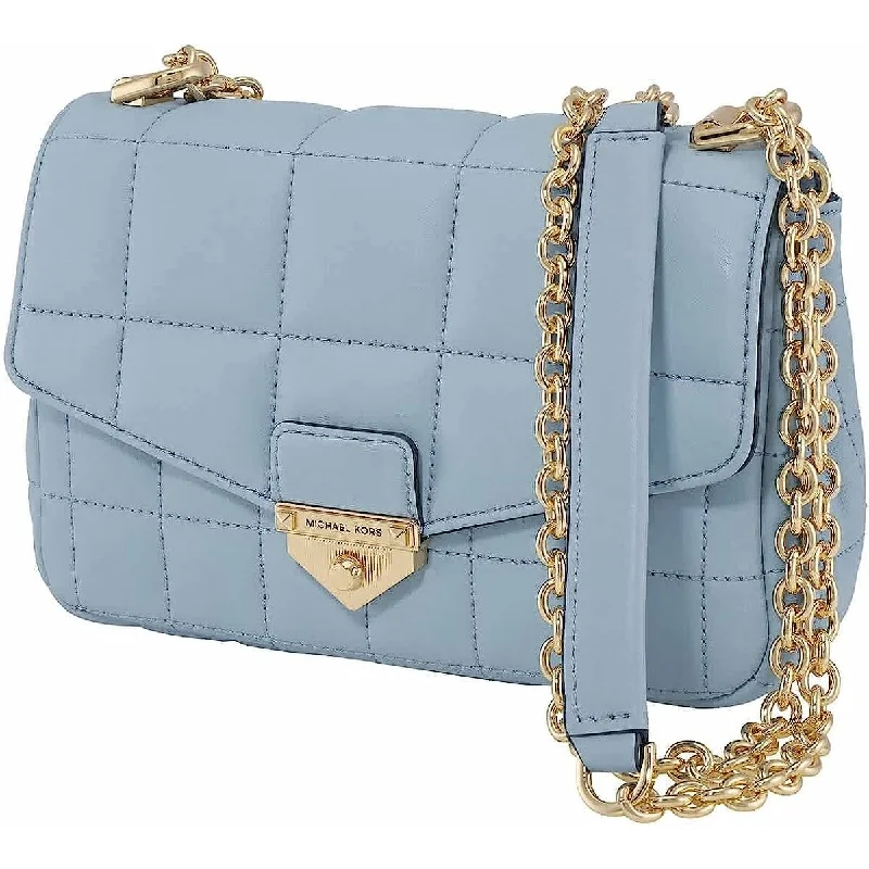 Michael Kors Quilted Shoulder Bag Blue