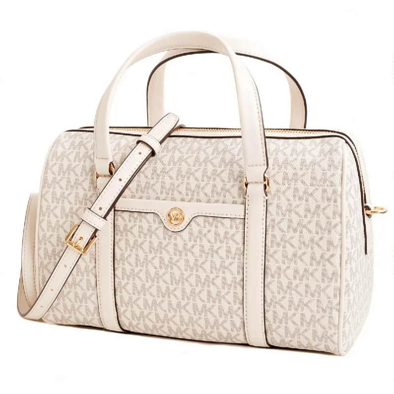 Michael Kors Logo Satchel Bag Grey