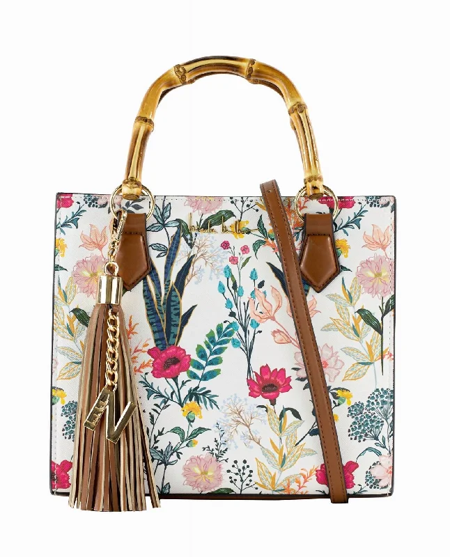 Women's Small Tote Bag In Floral Print