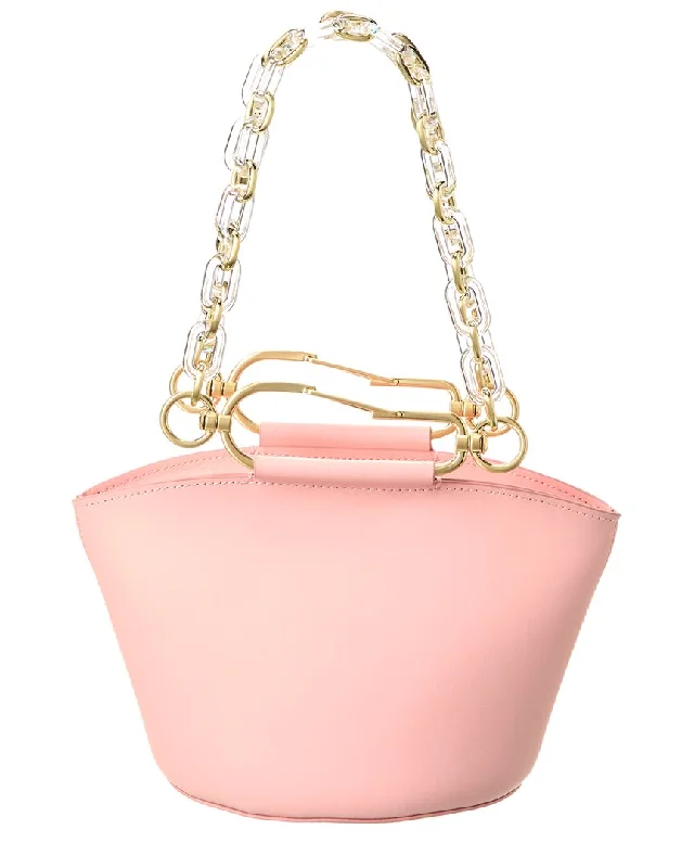 Zac Posen Belay Mini Leather Bucket Bag