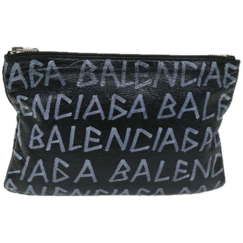 Balenciaga  Leather Clutch Bag (Pre-Owned)