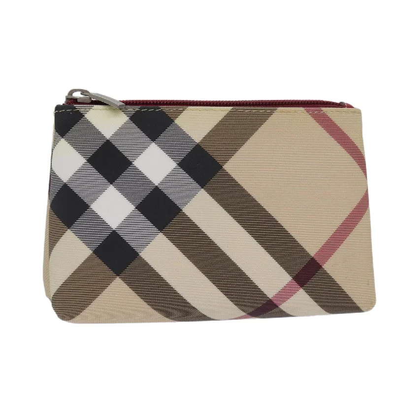 Burberry Nova Check  Canvas Clutch Bag (Pre-Owned)