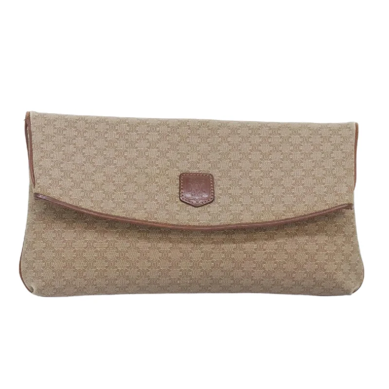 Céline  Canvas Clutch Bag (Pre-Owned)