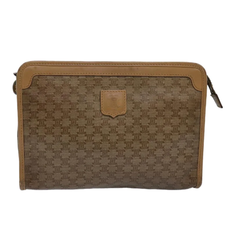 Céline Macadam  Canvas Clutch Bag (Pre-Owned)