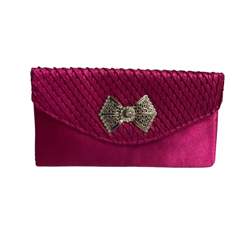 CLUTCH in PINK, Size: MEDIUM